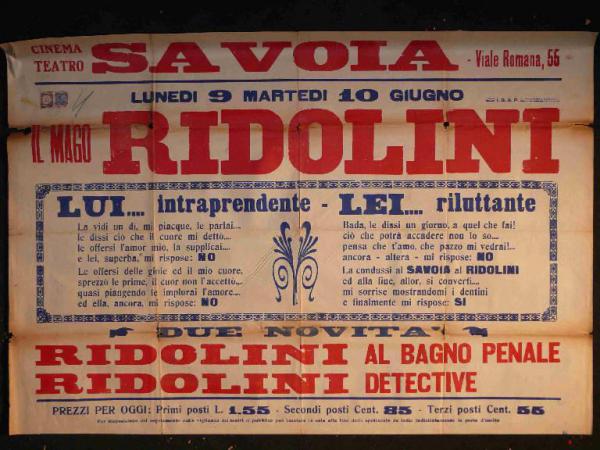 Il mago Rodolini/ Ridolini al bagno penale/ Ridolini detective