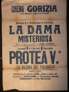 La dama misteriosa/ Protea V. La regina dei poliziotti/ Spiritismo/ Olocausto