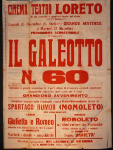 Il galeotto n. 60/ Giulietta e Romeo/ Momoleto al Redentor de Venezia/ Nei labirinti di un'anima