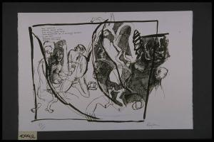 Cinque serigrafie di Vittorio Ruglioni