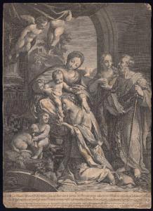 Incoronazione di santa Caterina d'Alessandria con san Paolo, santa Maria Maddalena e san Giovannino