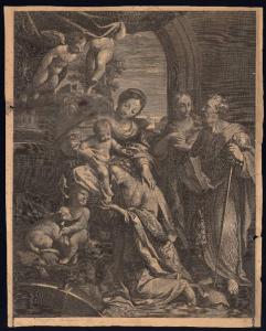 Incoronazione di santa Caterina d'Alessandria con san Paolo, santa Maria Maddalena e san Giovannino