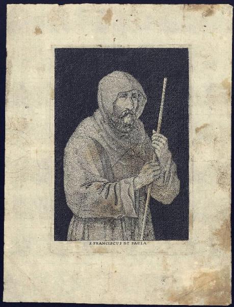 Ritratto di San Francesco da Paola