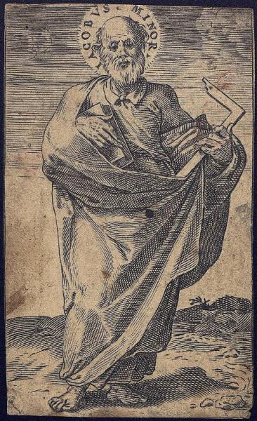 Il Salvatore, la Vergine, S.Giovanni Battista e i 12 apostoli