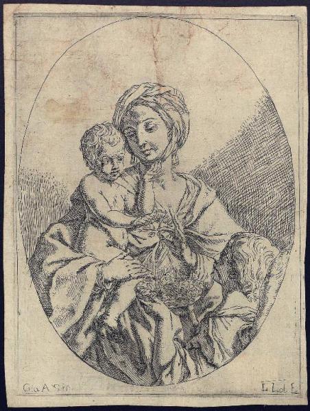 Madonna con Bambino e un angelo