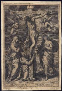 Crocifissione di Cristo con la Madonna, san Giovanni evangelista e santa Maria Maddalena