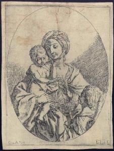 Madonna con Bambino e un angelo