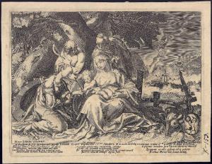 Matrimonio mistico di Santa Caterina d'Alessandria con San Giuseppe e San Giovanni Battista