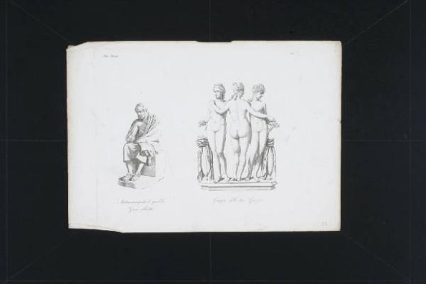Statua incognita di qualche greco illustreGruppo delle Grazie