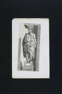 Statua di persiano reggente un capitello