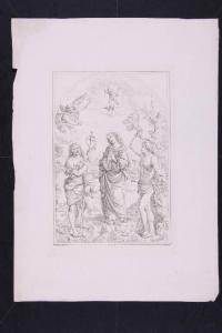 Annunciazione con san Giovanni Battista e san Sebastiano