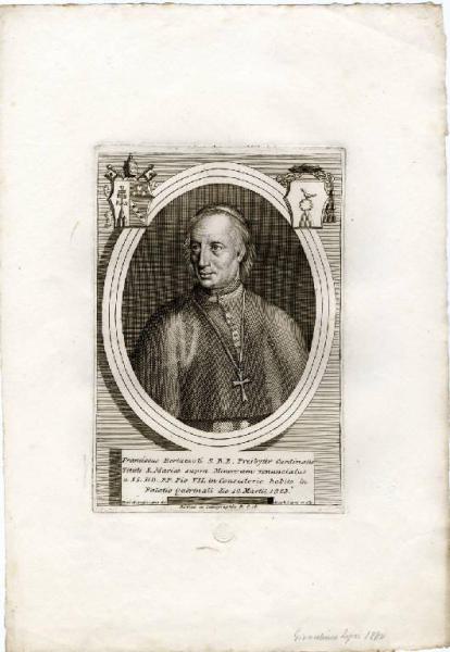 Ritratto del cardinale Francesco Bertazzoli
