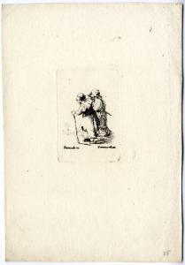 Album di quarantauna incisioni del celebre Rembrandt ritagliate da Francesco Novelli per la prima volta ora raccolte ...