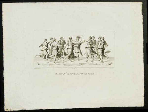 Il ballo di Apollo con le Muse