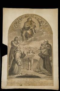 Madonna con Bambino in gloria e santi