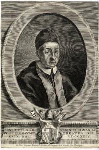 Ritratto di papa Benedetto XIII