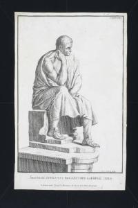 Statua di Seneca nel Palazzo del Cardinal Spada