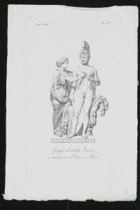 Gruppo di ritratti romani in sembianza di Venere e Marte