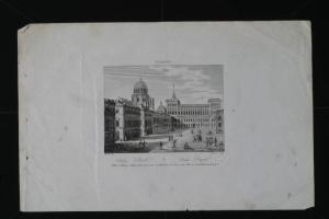 Les Palais & Vues de la Ville de Turin et ses environs : 18 vues gravees au burin