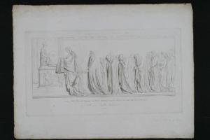 Contorni di bassorilievi ed altre opere eseguite parte in marmo e parte modellate soltanto incise da Piroli, Fontana...