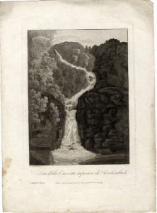 Veduta della Cascata superiore di Reichenbach