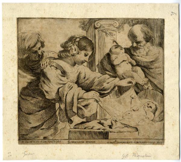 Sacra Famiglia con Sant'Anna e San Giovanni Battista bambino