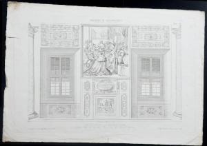 Pitture eseguite dai fratelli Zuccheri nella sala del Concilio alla parete del lato delle finestre