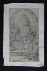 Madonna assunta con san Giovanni, san Paolo e due dottori della chiesa