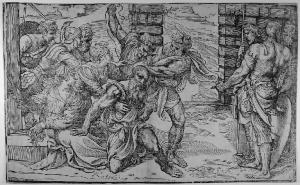 Sansone catturato dai Filistei