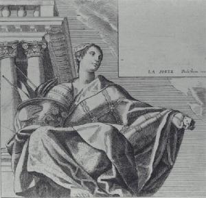 Figure del Sofitto d'una sala del Serenissimo Palazzo di Venetia detto il Collegio dipinto da Paulo Veronese