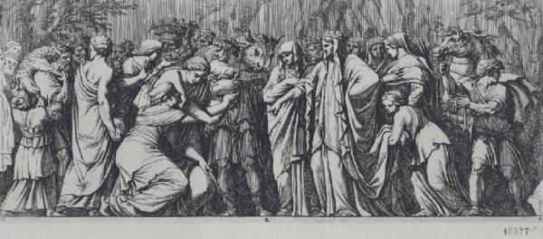 Diana e Apollo puniscono i Niobidi