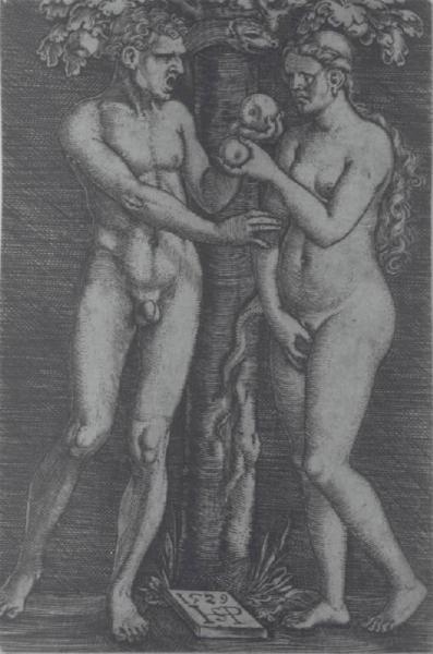 Adamo ed Eva compiono il peccato originale