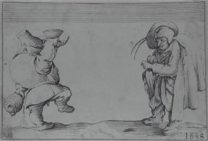 Varie Figure Gobbi di Iacopo Callot fatto in Firenza l'anno 1616