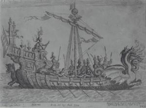 Vascelli degli Argonauti per la conquista del vello d'oro