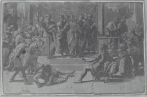 Anania colpito a morte dalla parola di san Pietro