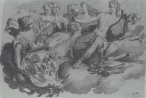 Allegoria delle Arti presiedute da Apollo