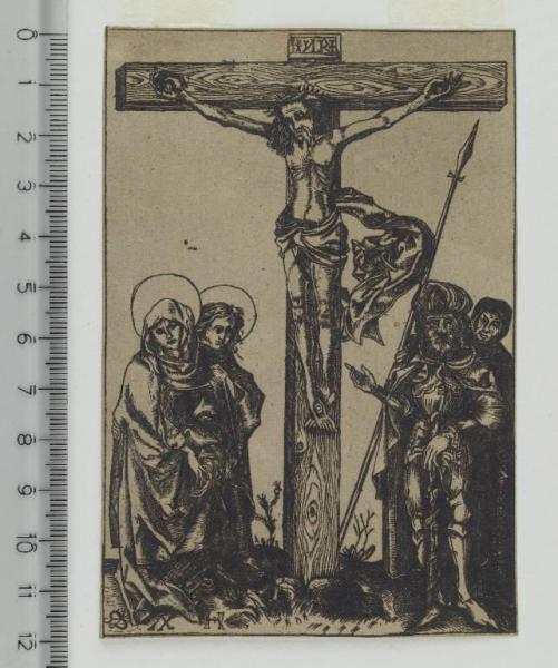 Crocifissione di Cristo con Ponzio Pilato e Longino