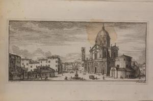 Veduta di piazza del Duomo a Brescia