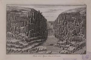 Atlas géologique ou vues d'amas de colonnes basaltiques faisant suite aux Institutions géologiques de Scipion Breislak