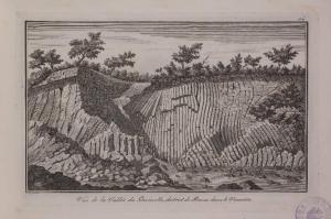 Atlas géologique ou vues d'amas de colonnes basaltiques faisant suite aux Institutions géologiques de Scipion Breislak