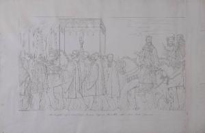 Corteo della cavalcata di Clemente VII e Carlo V
