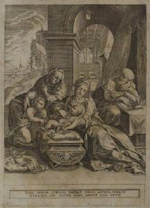 Sacra Famiglia con S. Elisabetta e S. Giovannino