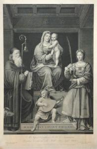 Madonna con Bambino Sant'Antonio abate e Santa Martire