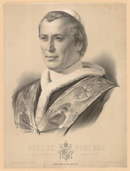 Pius IX Pont. Max.