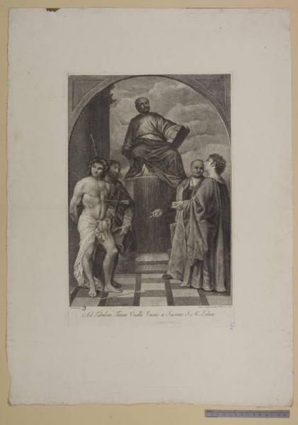 Ad Tabulam Titiani Vecelli Venetiis in Sacrario S.M.e Salutis