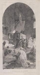 B. Bernardino da Feltre dà il pane nella carestia A. 1490