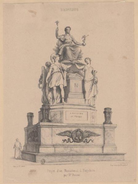 Projet d'un Monument à Napoléon par M.r Petitot