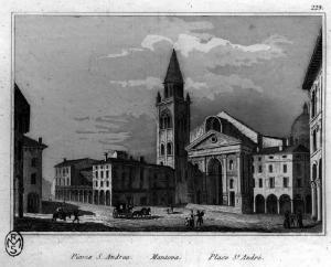 Mantova. Piazza Sant¿Andrea