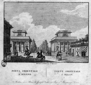 Milano. Porta Venezia ex Porta Orientale