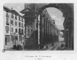 Milano. Colonne di San Lorenzo